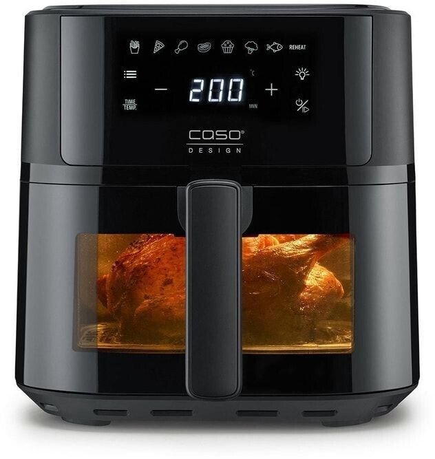 Фритюрница Caso AirFry 6.0, 6л, 8 функций, черный